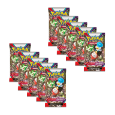 Дополнение Nintendo для игры Покемон ККИ: 10 бустеров Pokemon Scarlet & Violet англ.