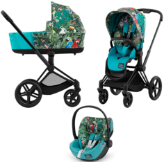 Коляска 3в1 Cybex Priam IV DJ Khaled We the Best шасси mattblack
