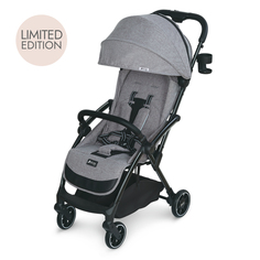Коляска прогулочная детская Leclerc Influencer Elcee, Grey melange