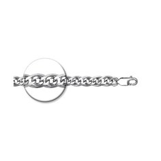Цепочка из серебра 55 см SOKOLOV 968061006