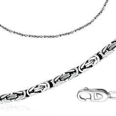 Цепочка из серебра 50 см Бронницкий ювелир Т5Ц050703933