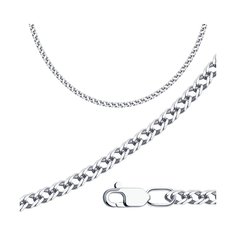Цепочка из серебра 75 см SOKOLOV 968040602