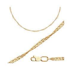 Цепочка из красного золота 60 см SOKOLOV 582060402
