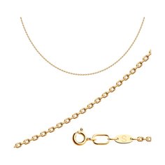 Цепочка из красного золота 35 см SOKOLOV 581030508