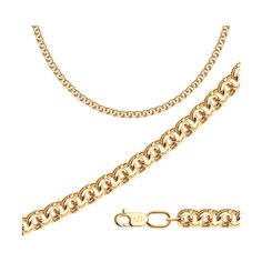 Цепочка из красного золота 50 см SOKOLOV 582070702