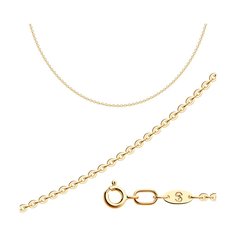 Цепочка из красного золота 45 см SOKOLOV 582030400