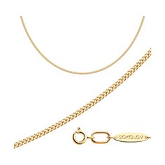 Цепочка из серебра 45 см SOKOLOV 988020502