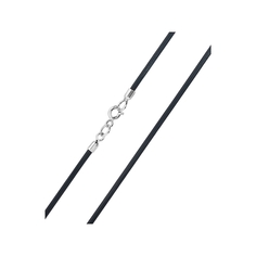 Шнурок из серебра 50 см VALTERA 118122