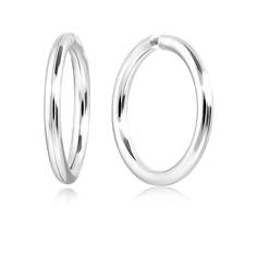 Серьги конго из серебра VALTERA 118358