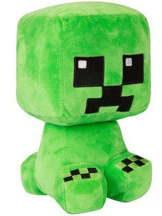 Мягкая игрушка Jinx Minecraft: Crafter Creeper 23см