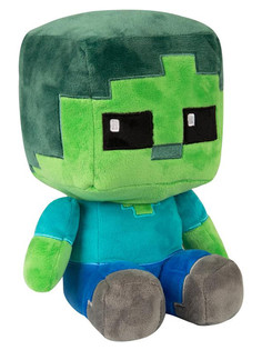 Мягкая игрушка Minecraft Crafter Zombie TM13325, 22 см