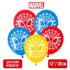 Воздушные шары "Spider-man", Человек-паук, 12 дюйм (набор 25 шт) Marvel