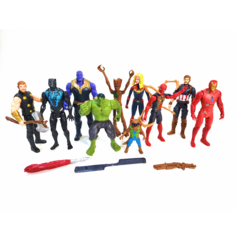 Фигурки супергероев Мстители (Avengers), детский набор игрушек для мальчика Mr. Sun