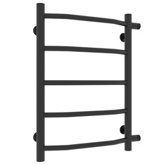 Полотенцесушитель Melodia della vita Classica 50*60*1" П5 м/о 50 бок.подкл. чёрный