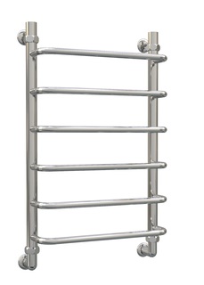 Полотенцесушитель водяной Aquanerzh скоба 700х500, нержавеющая сталь, хром, лесенка