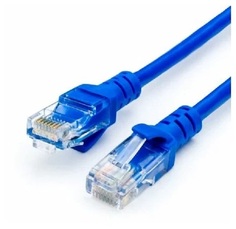 Кабель патч-корд U/UTP 5e кат. 7.5м Filum FL5-U45-BL-0750 PVC, RJ45, синий