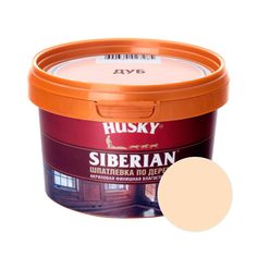 Шпатлевка HUSKY по дереву дуб -20С° (0,4кг; 12шт) 26775