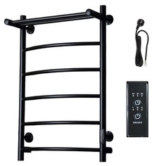 Полотенцесушитель электрический Пэк сп 6 П 80х50 черный ВГП Тругор