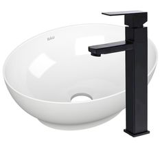 Раковина накладная овальная BAU Nimb 41х33, белая + смеситель Bauedge