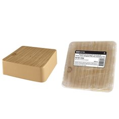 Коробка распаячная открытая 75х28 мм TDM Electric с клеммной колодкая сосна IP40 SQ1401-04