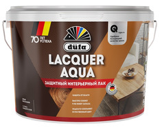 Лак для отделки минеральных поверхностей DUFA Lacquer Aqua 9 л матовый интерьерный