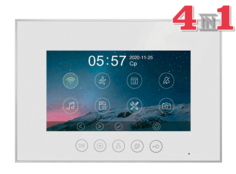 Монитор видеодомофона Marilyn HD s VZ (white) Tantos