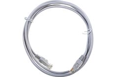 Патч-корд RJ45 - RJ45, 4 пары, UTP, категория 5е, 5 м, серый, TWT TWT-45-45-5.0-GY No Brand