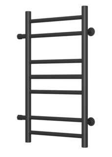 Полотенцесушитель водяной Маргроид BAU B10 40х80 / 50 боковое Лесенка ЧЕРНЫЙ МАТОВЫЙ
