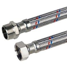 Гибкая подводка для воды 1/2" г/ш 200 cм TIM