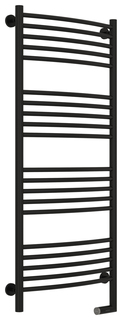 Полотенцесушитель Сунержа Богема 2.0 выгнутая 1200х500 МЭМ правый Матовый черный