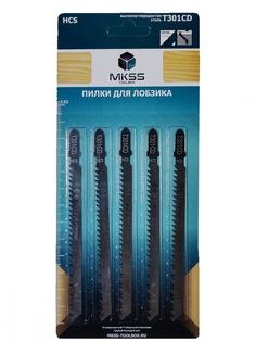 Пилки для электролобзика по дереву T301CD, набор, MSSK Mkss
