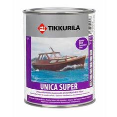Лак Tikkurila Unica Super уретано-алкидный глянцевый бесцветный 2,7 л