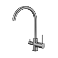 Смеситель для кухни с подключением фильтра питьевой воды Shevanik S128T