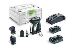 Аккумуляторная дрель-шуруповерт Festool C 18 HPC 4,0 I-Set 576992