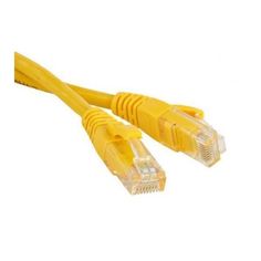 Патч-корд RJ45 - RJ45, 4 пары, UTP, категория 5е, 1.5 м, желтый, TWT TWT-45-45-1.5-YL No Brand