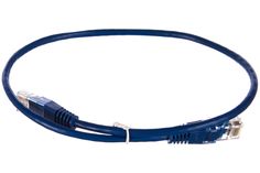 Патч-корд RJ45 - RJ45, 4 пары, UTP, категория 5е, 5 м, синий, TWT TWT-45-45-5.0-BL No Brand