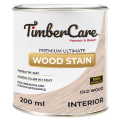 Масло для дерева и мебели TimberCare Wood Stain, Старинное дерево/ Old Wood, 0.2 л