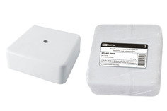 Коробка распаячная КР 100х100х44 ОП белая, IP40, инд. штрихкод TDM SQ1401-0909