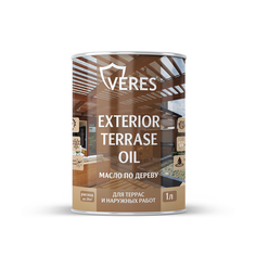 Масло для дерева Veres Exterior Terrase Oil, 1 л, палисандр