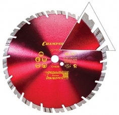 Диск алмазный CHAMPION универсал ST 350/25.4/14 Fast Gripper