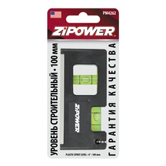 Уровень строительный <<Zipower PM4262-130>> 230мм,3глазка,пластмассовый корпус с магнитом