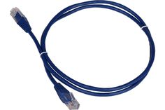 Патч-корд RJ45 - RJ45, 4 пары, UTP, категория 5е, 3 м, синий, TWT TWT-45-45-3.0-BL No Brand