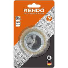 Щетка дисковая с гофрированной проволокой 75 мм KENDO 76000620