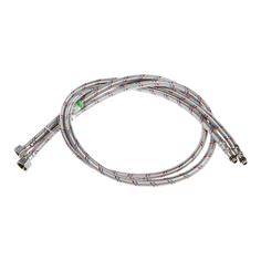 Lytcho Подводка гибкая для смесителя Lytcho eco, в стальной оплетке,120 см, комплект 2 шт.