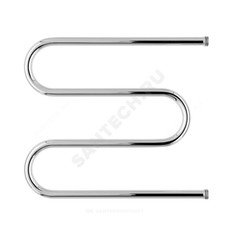 Полотенцесушитель водяной нерж М-обр Ду 20(3/4")НР 600х500 б/к Элит-Металл ВЭК-13-07