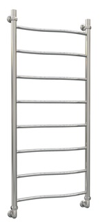 Полотенцесушитель водяной Aquanerzh волна 1200х500, нержавеющая сталь, лесенка