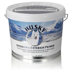 Грунтовка HUSKY INTERIOR&EXTERIOR PRIMER для интерьеров и фасадов 10л