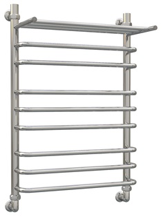 Полотенцесушитель водяной Aquanerzh скоба групповая с полкой 800х500, зеркальный, хром