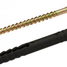 Дюбель-гвоздь с потайным бортиком BEFAST 8x80, 100 шт. KSML08080100S