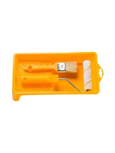 Набор № 56 Валик Gepard 10см с ручкой + кисть 1,5” + ванночка 15 x 30см HARDY /0180-560000